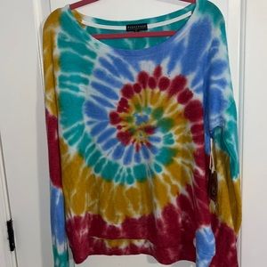 Tye dye light sweatshirt